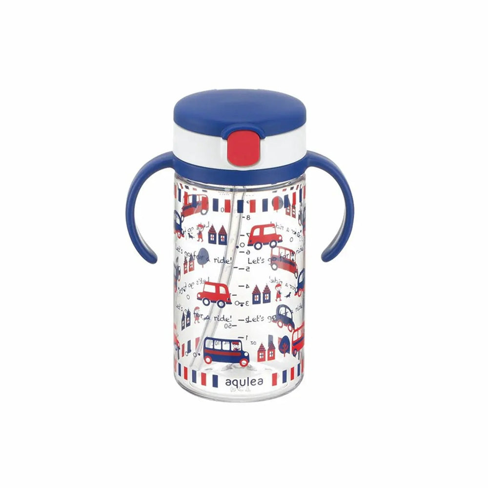Richelle Clear Straw Bottle Mug 320 ml