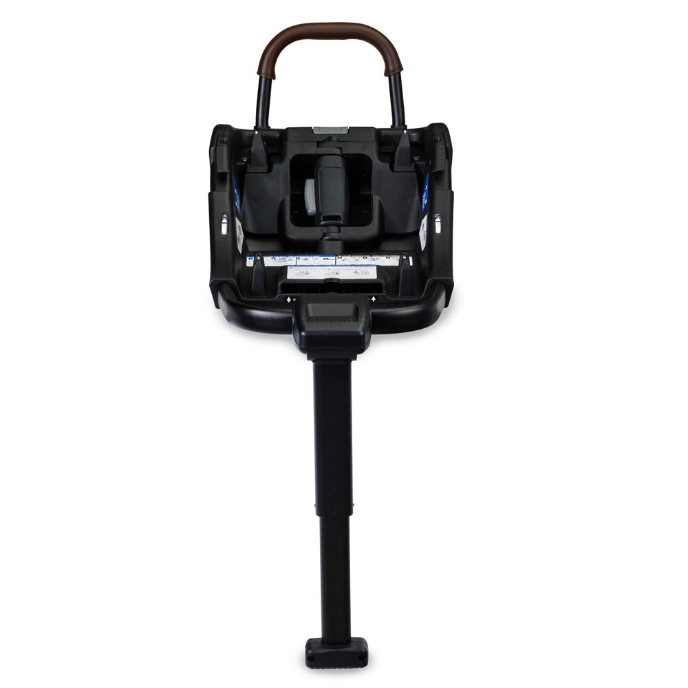 ROMER Versa Infant Car Seat Base with SecureLoc and Rigid LUAS, black base mounted on a tall support post.