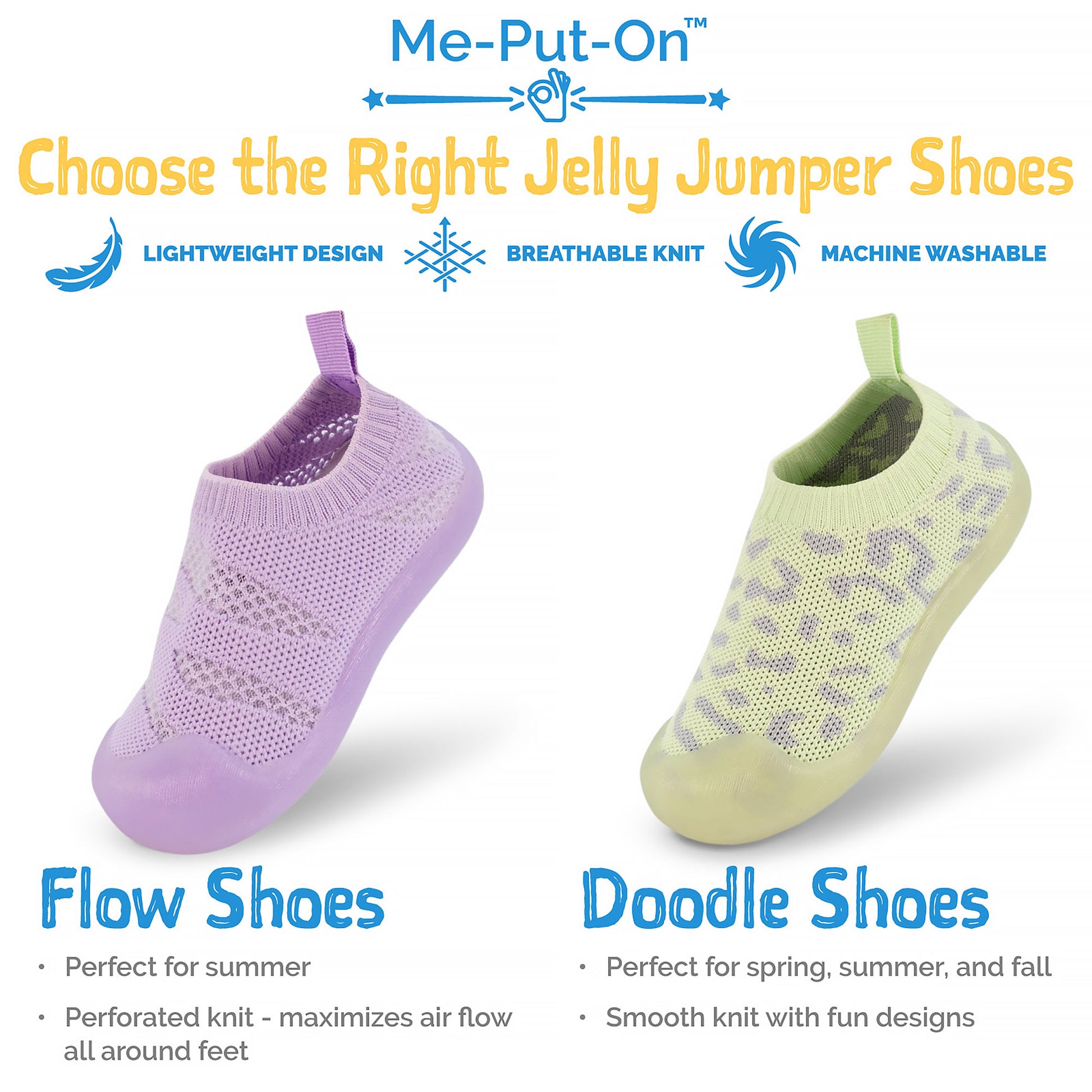 JAN & JUL JELLY JUMPER FLOW SHOES LAVENDER