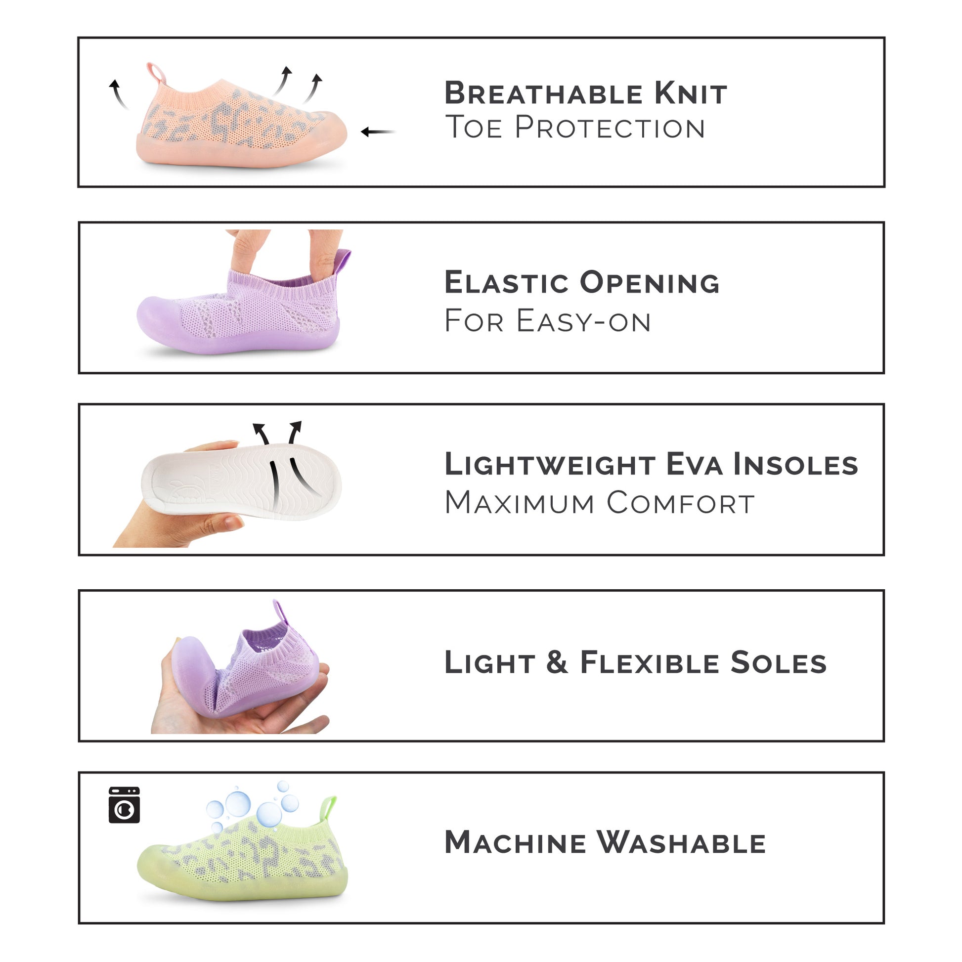 JAN & JUL JELLY JUMPER FLOW SHOES LAVENDER