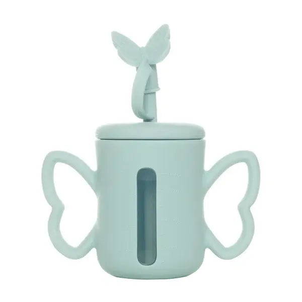SMILY MIA & DOMMY SILICONE STRAW BOTTLE - baby enRoute