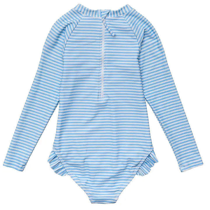 Snapper Rock Cornflower Stripe Surf Suit