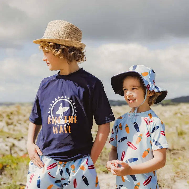 Snapper Rock Retro Surf Baby Set