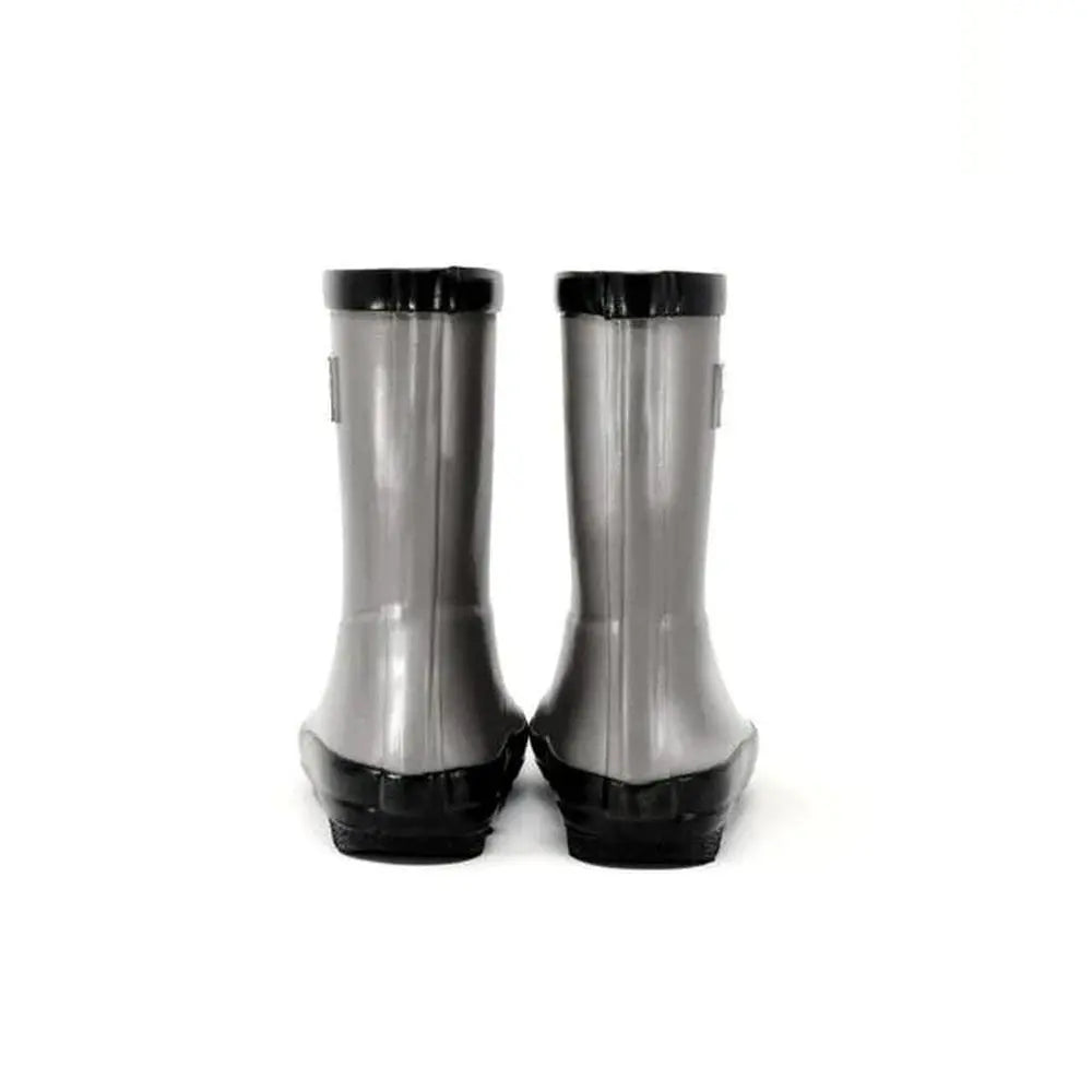 Stonz Rain Boots Metallic Grey