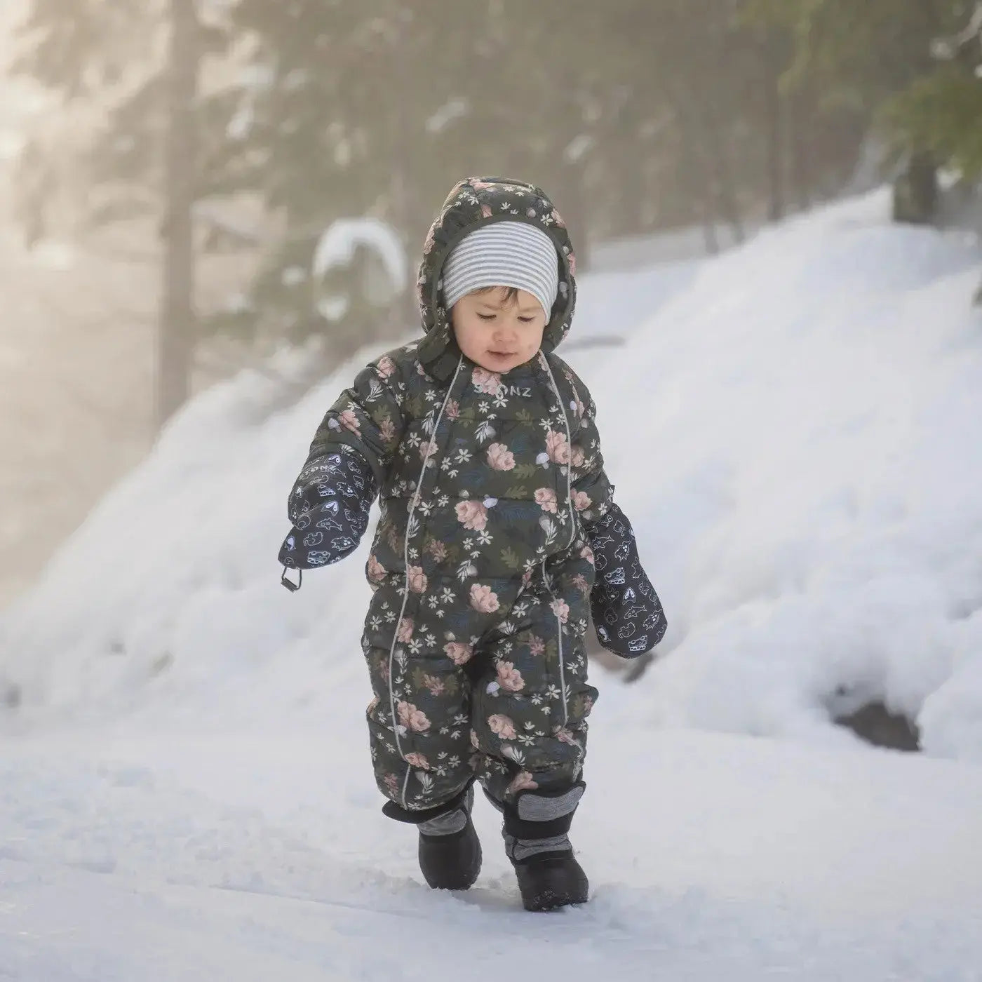 Stonz Trek Toddler Snow Boost Heather Grey