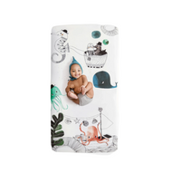 ROOKIE HUMANS COTTON CRIB SHEET UNDERWATER LOVE