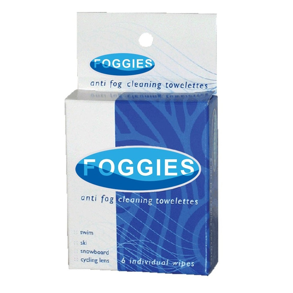 Sbr Foggies Anti Fog Cleaning Towelettes-6 Wipes