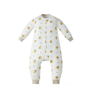NEST DESIGNS AVOCADO BAMBOO LONG SLEEVE FOOTED SLEEP BAG 1.0 TOG THE LION & THE MOUSE