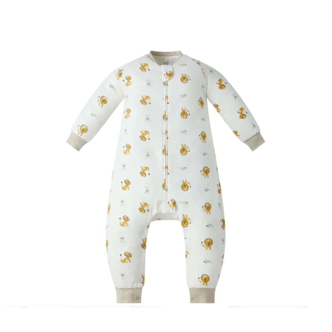NEST DESIGNS AVOCADO BAMBOO LONG SLEEVE FOOTED SLEEP BAG 1.0 TOG THE LION & THE MOUSE