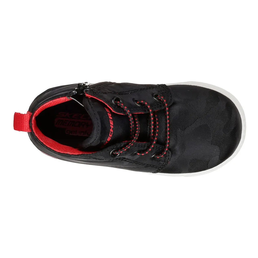 Skechers Boy's Lil Lad Camo Clique Black