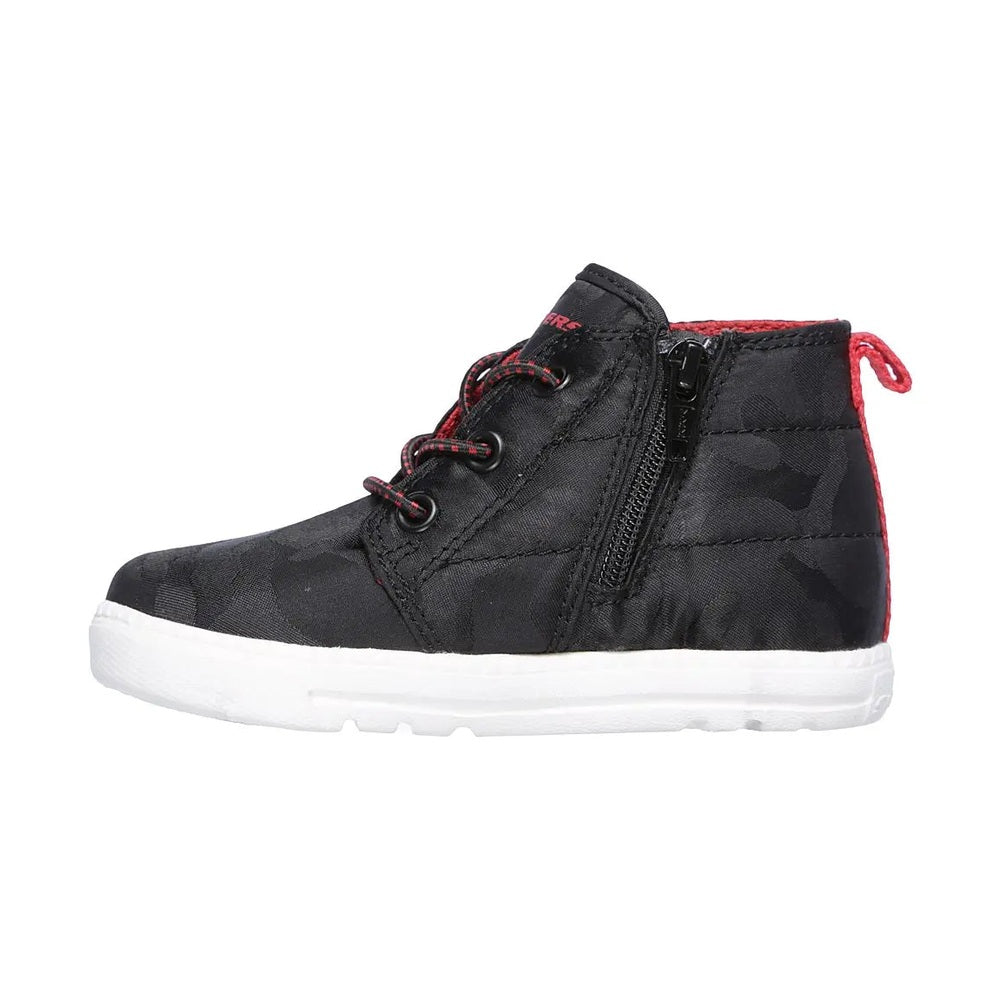 Skechers Boy's Lil Lad Camo Clique Black