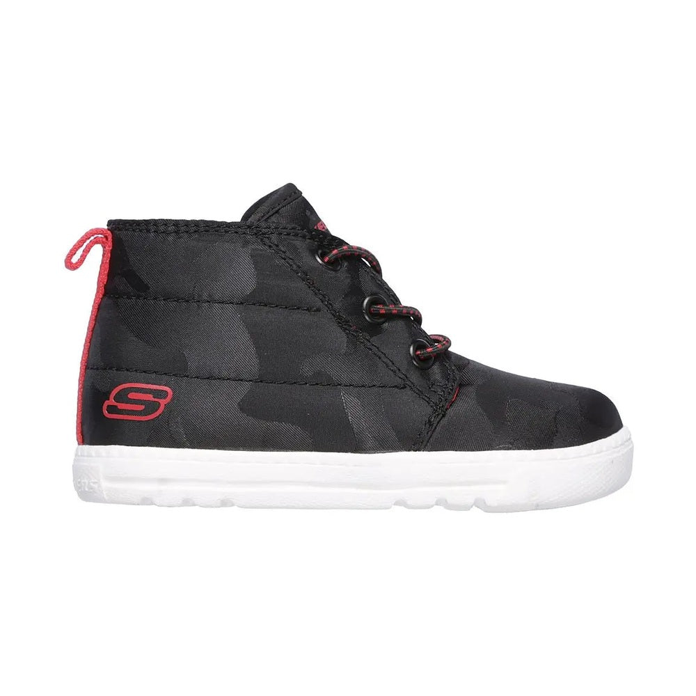 Skechers Boy's Lil Lad Camo Clique Black