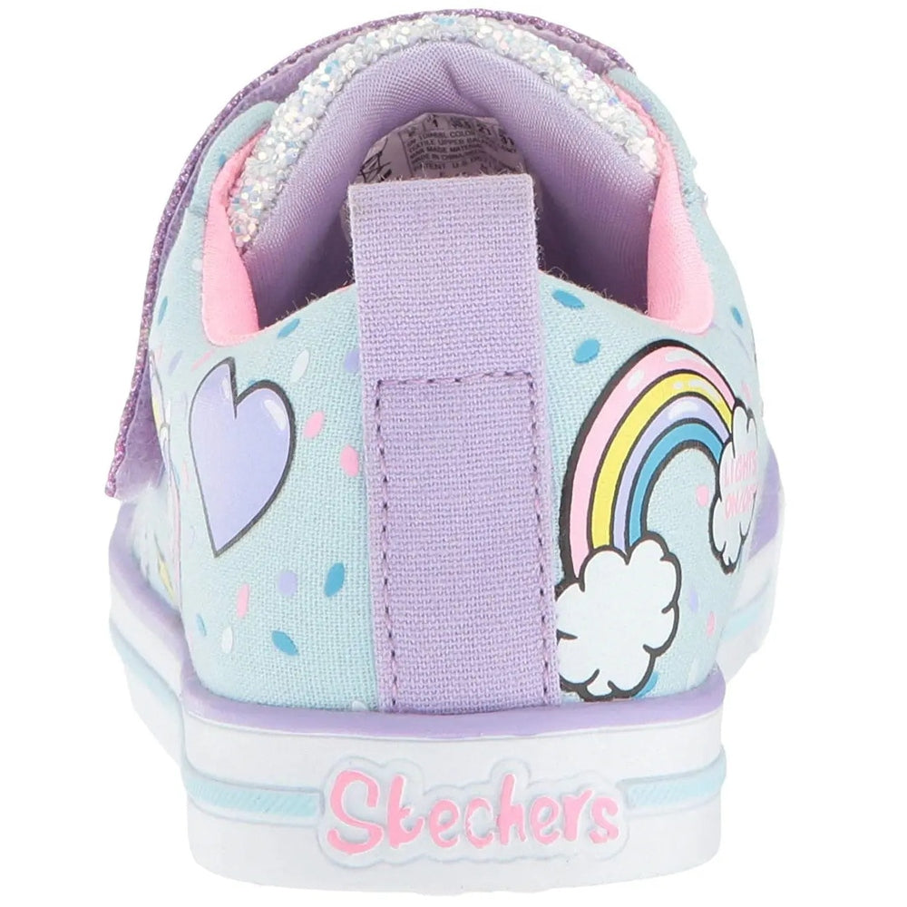 Skechers Twinkle Toes Unicorn Craze Light Blue