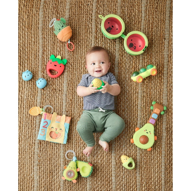 Skip Hop Farmstand Melon Drum Baby Toy