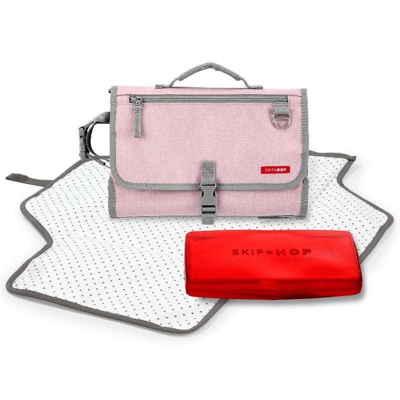 Skip Hop Pronto® Signature Changing Station Pink Heather