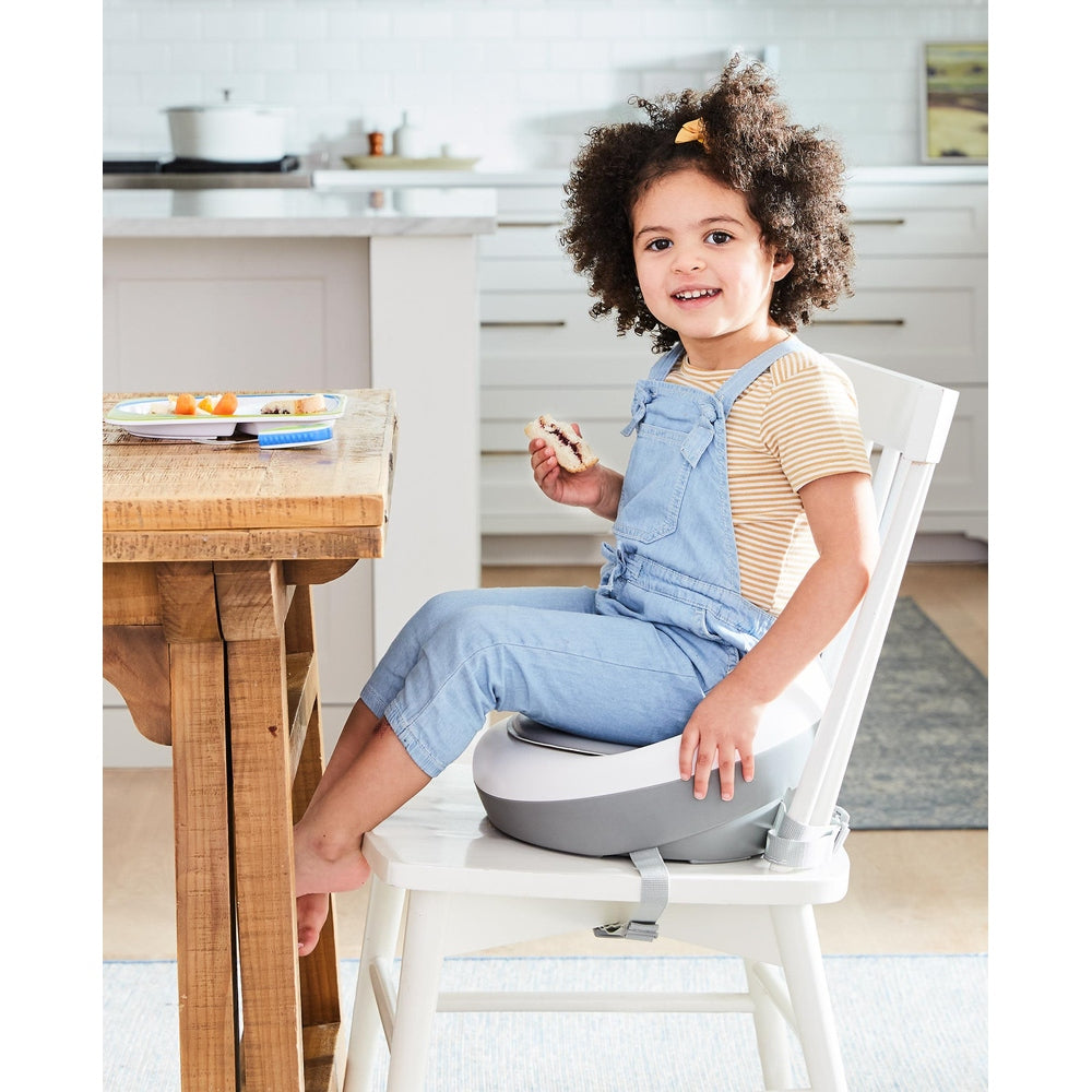 Skip Hop Sleek Seat Booster Grey/White