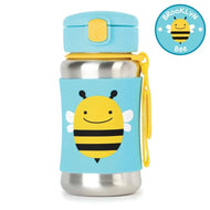 Skip Hop Zoo Stainless Steel Straw Bottle