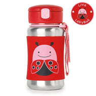 Skip Hop Zoo Stainless Steel Straw Bottle