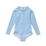 Snapper Rock Cornflower Stripe Surf Suit