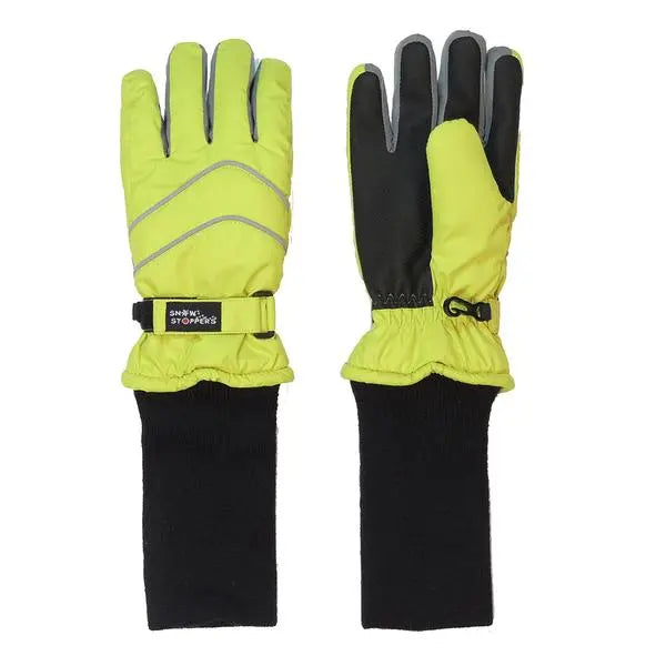 Snowstoppers Nylon Gloves Lime