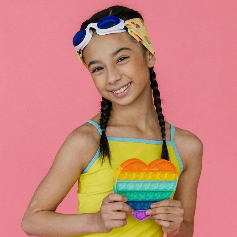 Splash Swim Goggles Rainbow Pop