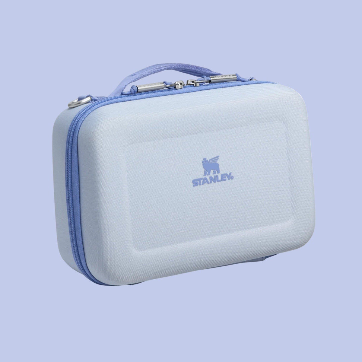 Stanley Allday Mini Lunchbox 4.2Qt in pale blue with dual zippers and top handle