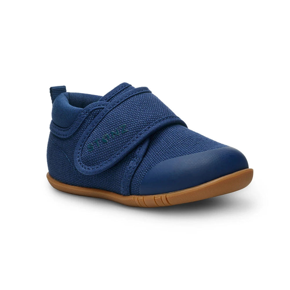 Stonz Cruiser Natural Baby Shoes Navy