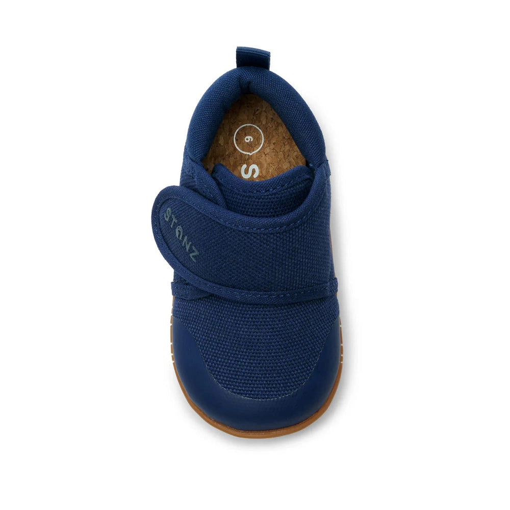 Stonz Cruiser Natural Baby Shoes Navy