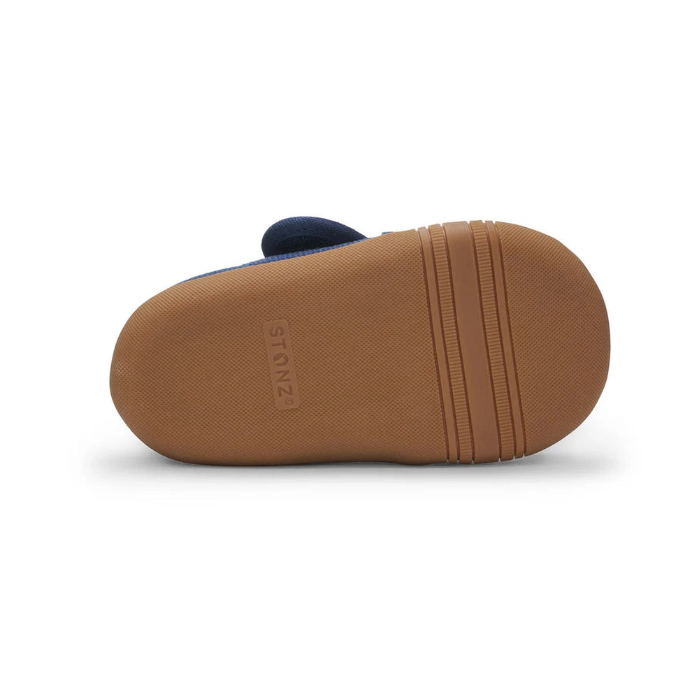 Stonz Cruiser Natural Baby Shoes Navy