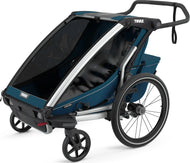 Thule Chariot Cross Multisport Bike Trailer Majolica Blue