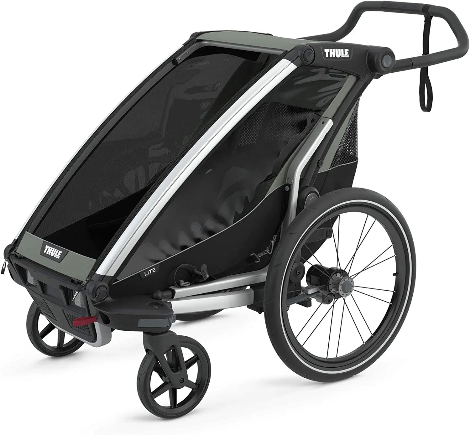 Thule Chariot Lite Multisport Bike Trailer Agave Green