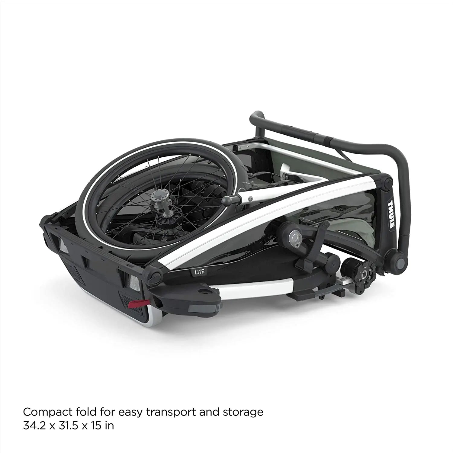 Thule Chariot Lite Multisport Bike Trailer Agave Green