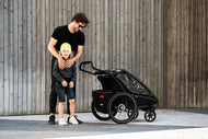 Thule Chariot Sport Multisport Bike Trailer Midnight Black