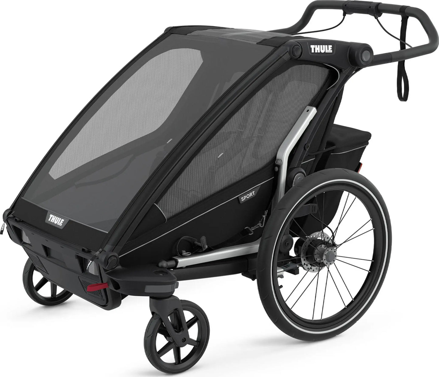 Thule chariot sport multisport bike trailer midnight black