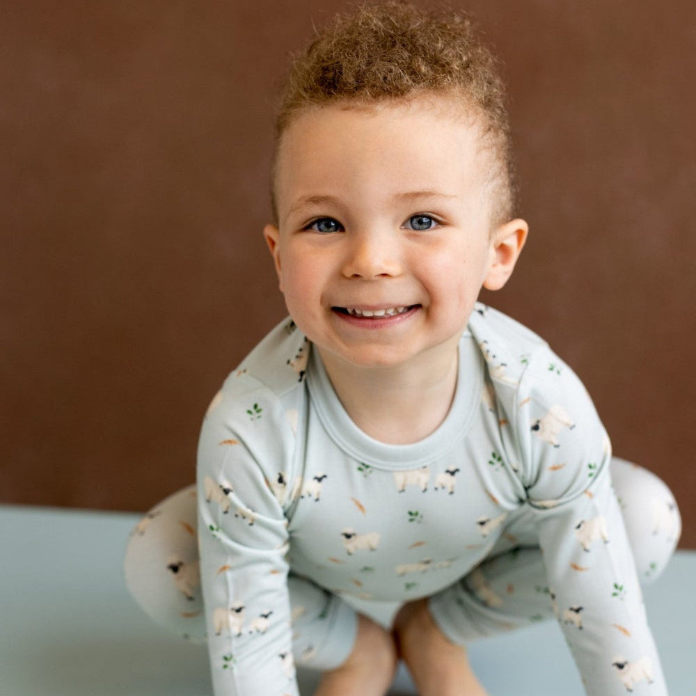 Coccoli Kid Long Sleeve Modal Pyjama Sleep On Mercury
