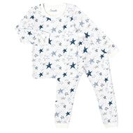 Coccoli Kid Long Sleeve Modal Pyjama Stars On Cream