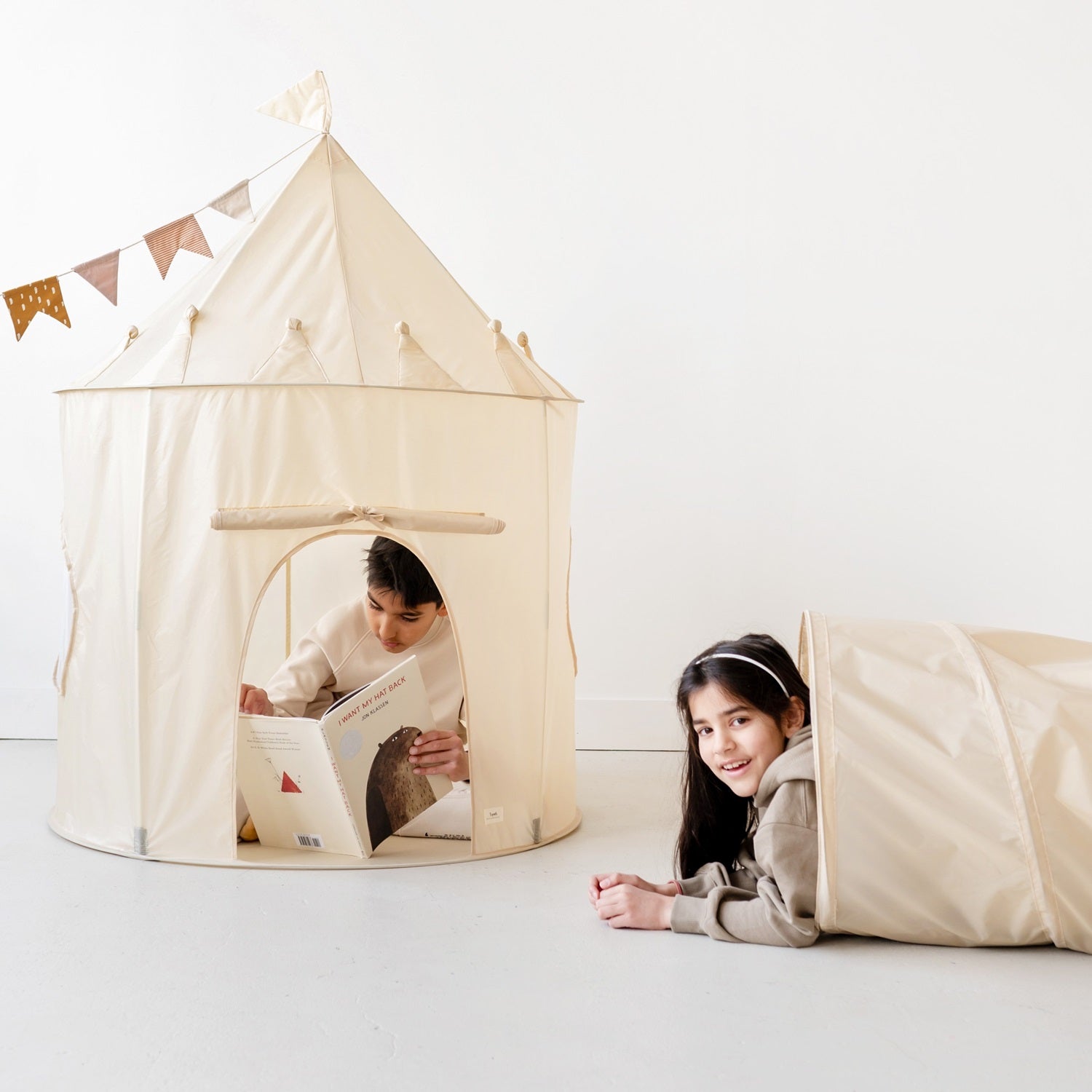3 SPROUTS RECYCLED FABRIC PLAY TUNNEL