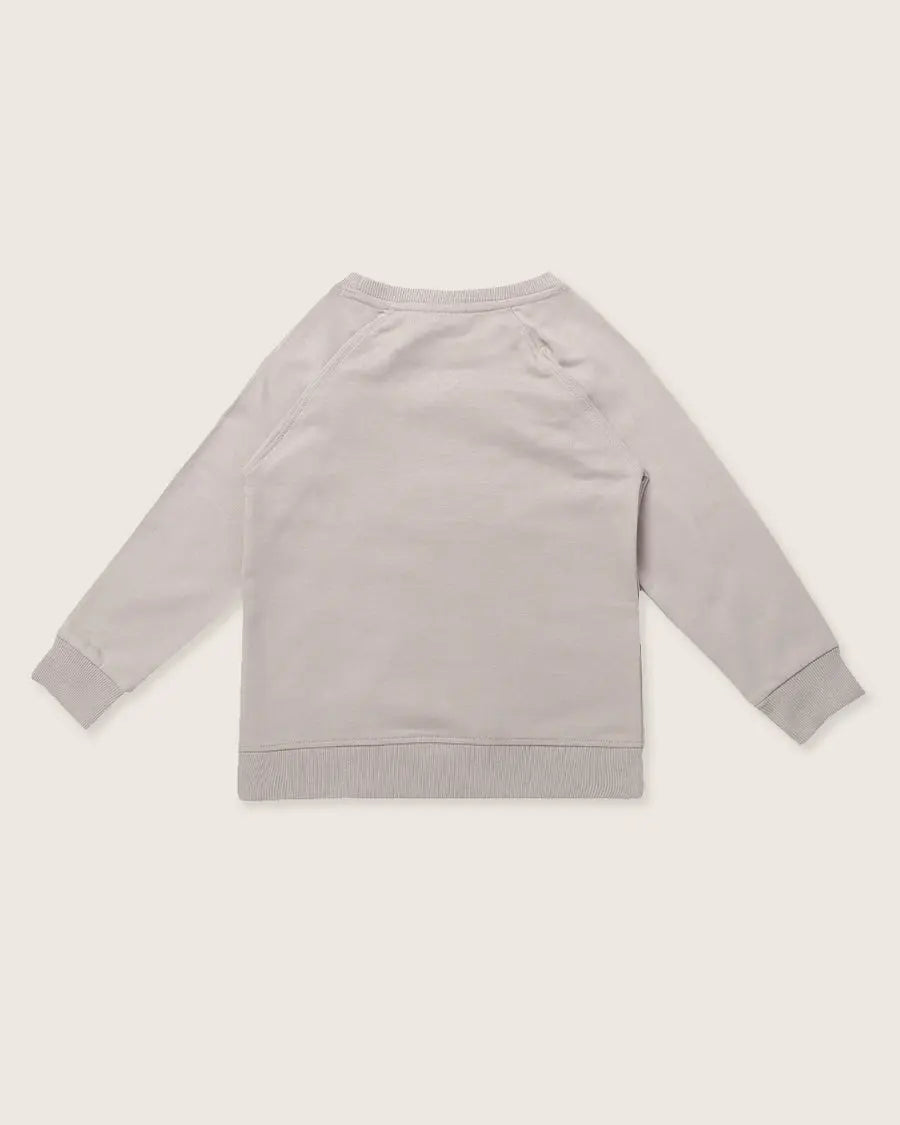 Turtledove London 3D Character Sweatshirt Pumice