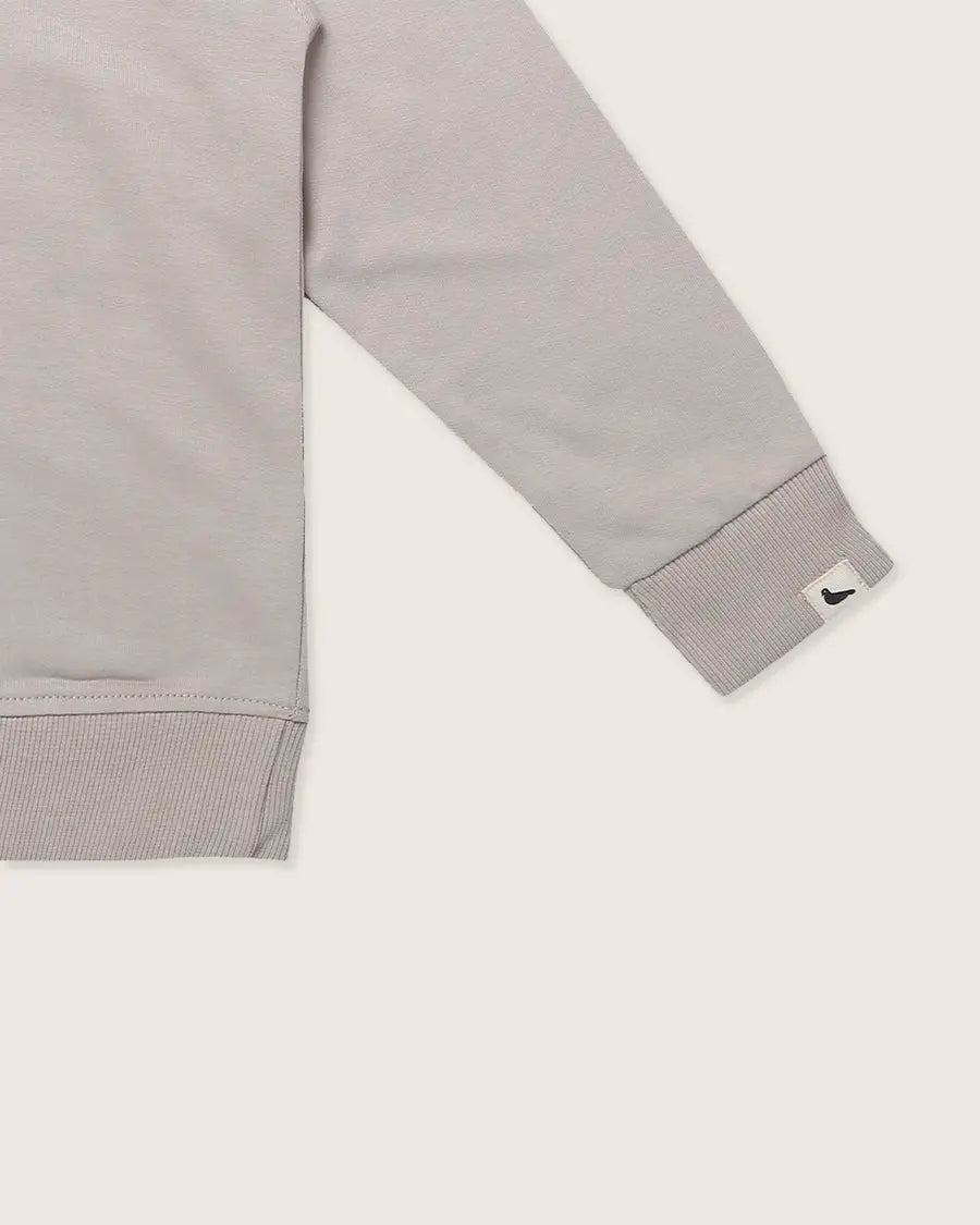 Turtledove London 3D Character Sweatshirt Pumice