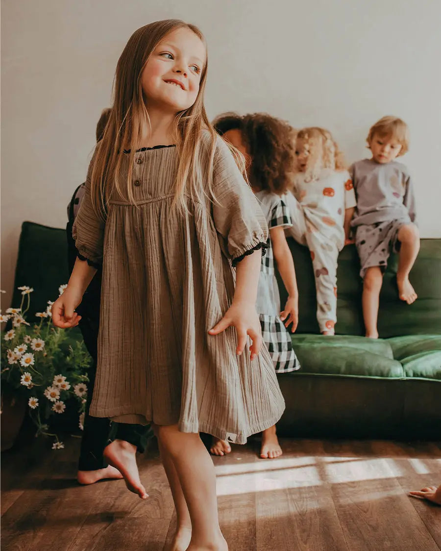 Turtledove London Herb Gauze Dress