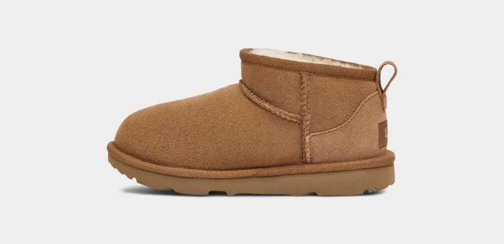 UGG KID'S CLASSIC ULTRA MINI CHESTNUT - baby enRoute