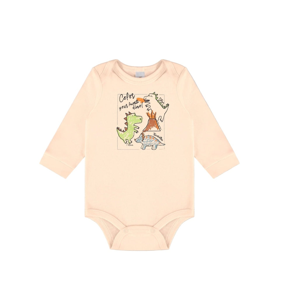 Up Baby Soft Jersey Cotton Boys Bodysuit Dino