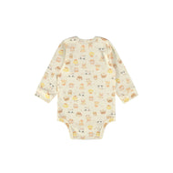Up Baby Soft Jersey Cotton Long Sleeve Bodysuit Farm