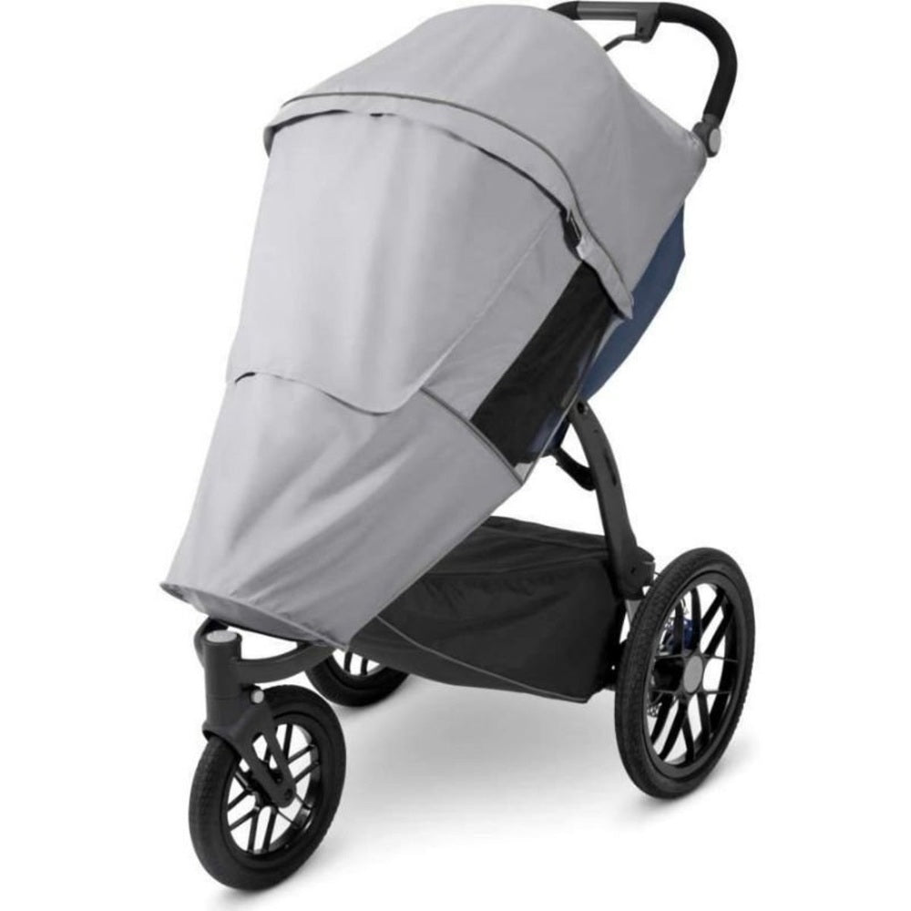 Uppababy Sun and Bug Shield for Ridge stroller, gray fabric accessory