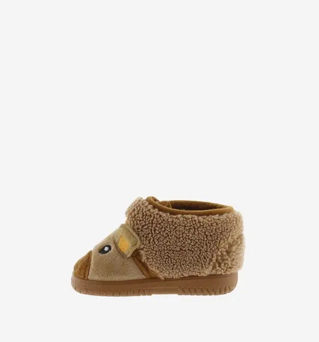 Victoria Ojalá Animals Slippers Camel