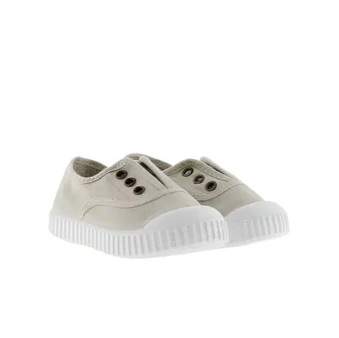 Victoria Shoes Rubber-Toecap Canvas Hielo