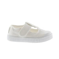 Victoria 1915 Sandal Dyed Canvas Straps Blanco
