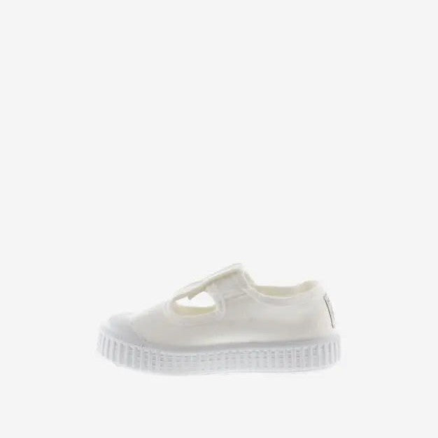 Victoria 1915 Sandal Dyed Canvas Straps Blanco