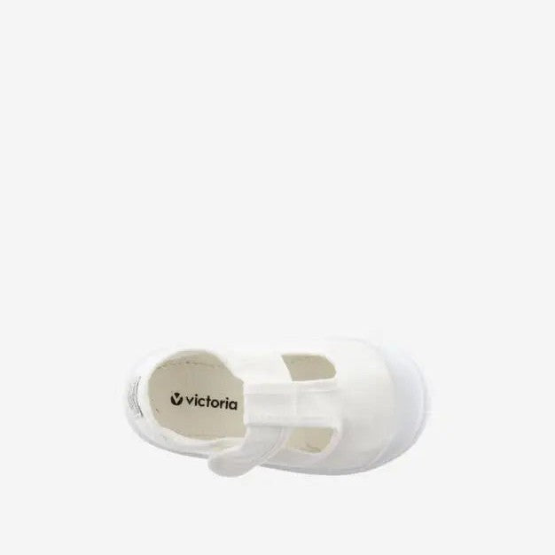 Victoria 1915 Sandal Dyed Canvas Straps Blanco