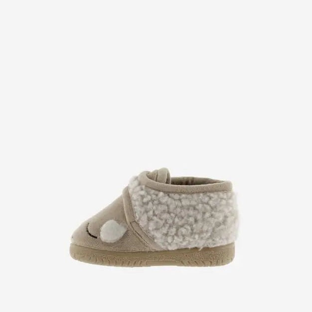 Victoria Ojalá Animals Slippers Beige